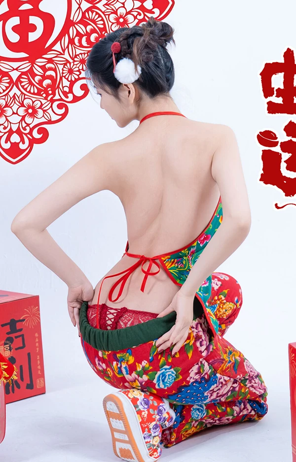 极品女神年年蛇来运转美女福娃无圣光图集